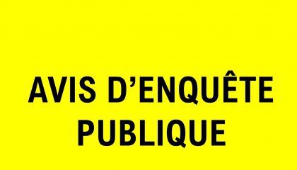 Modification n°1 - Enquête publique